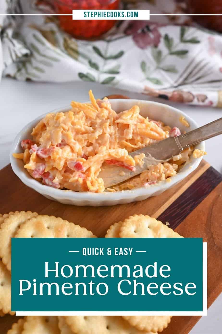 Homemade Pimento Cheese Stephie Cooks