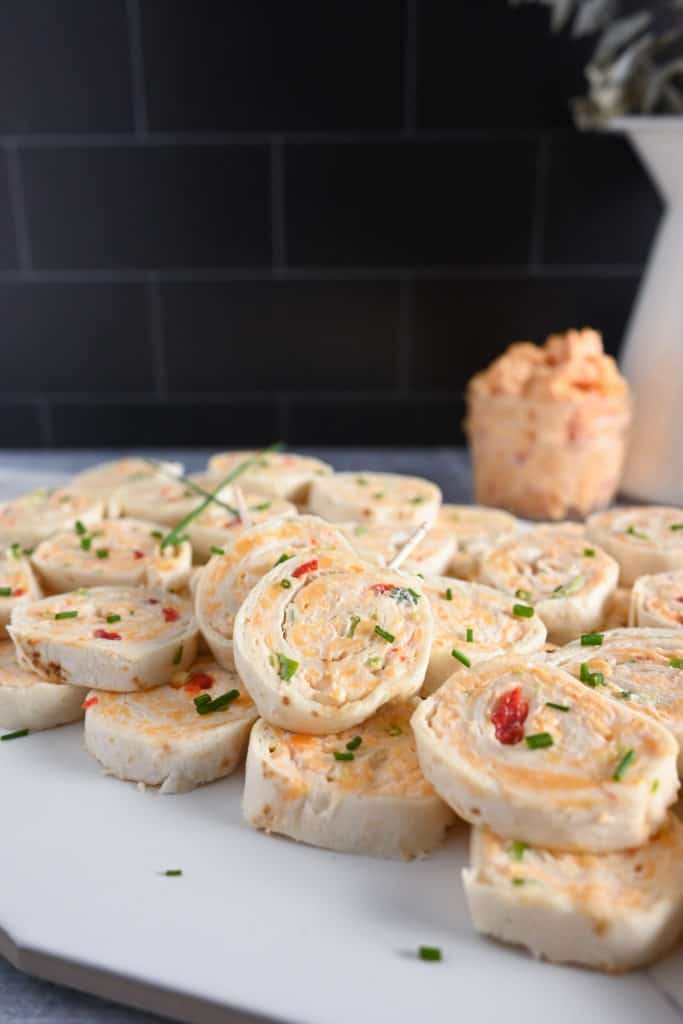 Pimento Cheese Pinwheels Stephie Cooks