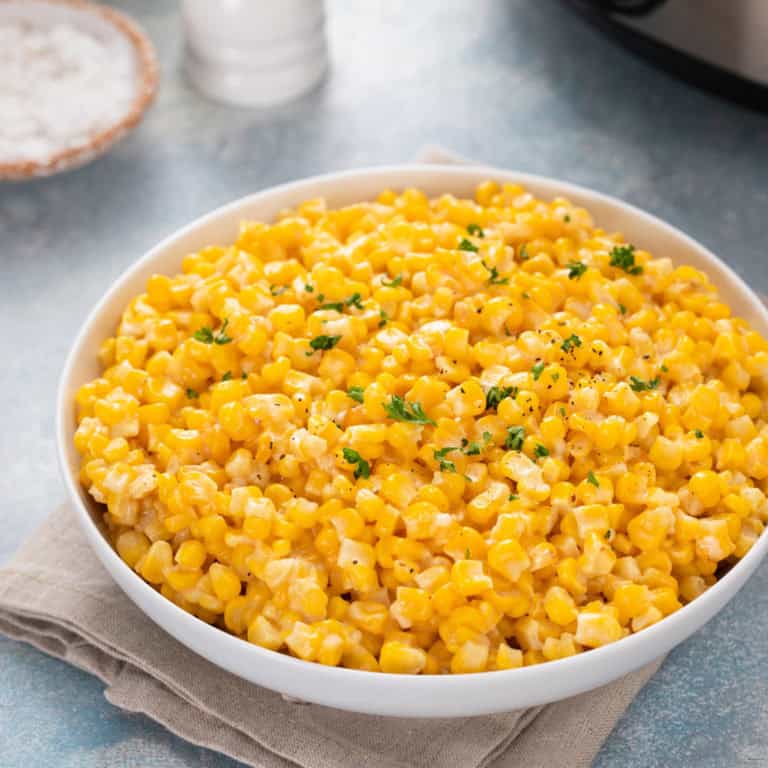Easy Crockpot Creamed Corn